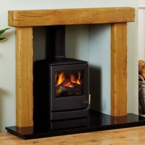 Focus fireplaces Solid Oak and Painted stove surrounds
